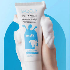 Sadoer Ceramide Milk Whitening Amino Acid Milk Plus Cleansing Foam – 100 g Sadoer