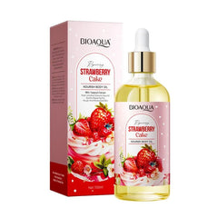 Bioaqua Strawberry Cake Nourishing Body Oil – 100 ml Bioaqua