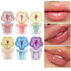 ROMANTIC MAY Magic Blossom Gloss – Crystal Shine Lip Tint Romantic May