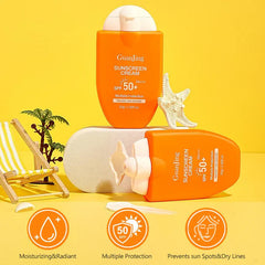 Guanjing Sunscreen Cream SPF 50+ Multiple Protection & Moisturizing Formula – 50g Guanjing