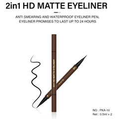 APK 2-in-1 HD Matte Eyeliner – Waterproof & Smudge-Proof Precision APK