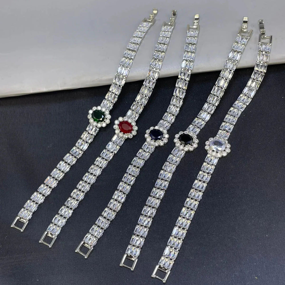 Luxurious & Elegant Zircon Stone Bracelet – Each Cosmia