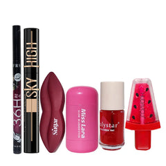 Makeup Essentials Combo Pack – Eyeliner + Sky High Mascara + Sugar Cosmia.pk