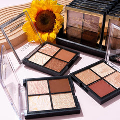 Huda Moji Contour Highlighter Palette – Sculpt, Glow & Define Huda Moji