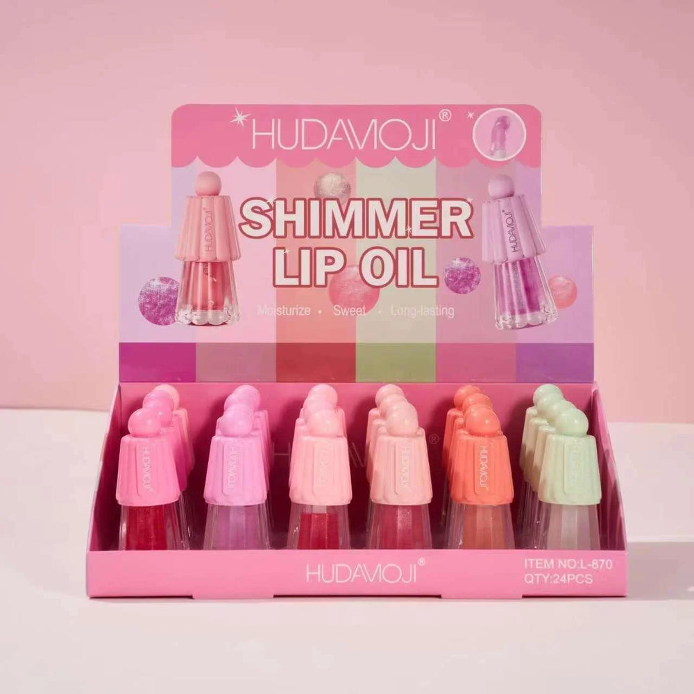 HUDAMOJI Shimmer Lip Oil Huda Moji