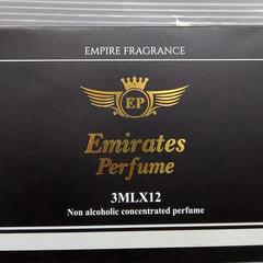 Emirates Non-Alcoholic Perfume – 3ml x 12 Pcs Emirates