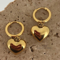 Heart Beat Hoops – Trendy Heartbeat-Inspired Hoop Earrings Cosmia