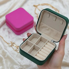 Elegance Square Leather Jewelries Storage box Cosmia