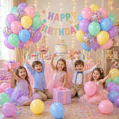 Premium Pastel Balloon Set - Pack of 20 Cosmia.pk