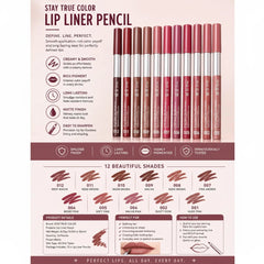 Stay True Color Lip Liner Pencil - Each Set stay true color