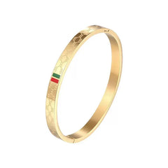 Stainless Steel Gucci cuff Cosmia