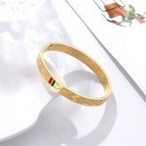 Stainless Steel Gucci cuff Cosmia