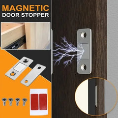2PCS Magnetic Cabinet Catches – Strong Magnetic Door Latch Set Cosmia.pk