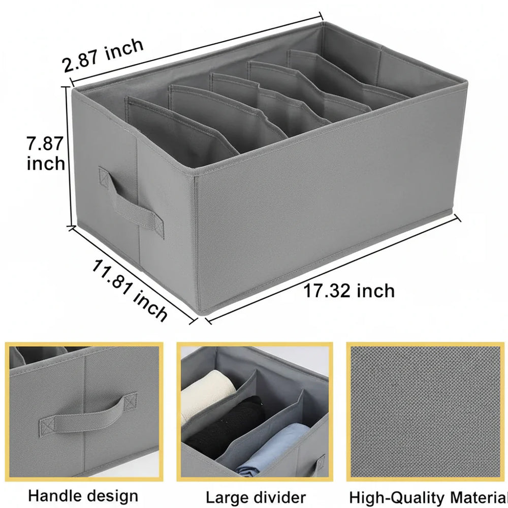 Foldable Closet Organizer – Space-Saving Wardrobe Storage Solution Cosmia.pk