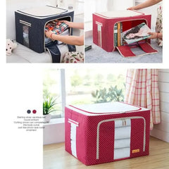 Large Capacity Cloth Storage Bag – Foldable Wardrobe Organizer Cosmia.pk