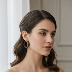 funky hoops earring Cosmia