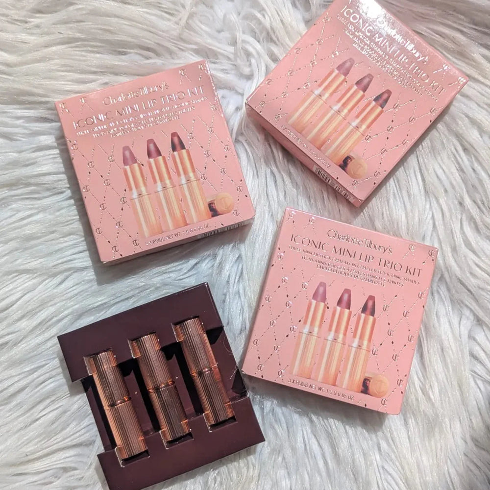 Charlotte Tilbury's Iconic Mini Lip Trio Kit Charlotte Tilbury