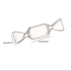 Transparent Mini Toffee Organizer - Pack Of 10 Cosmia.pk