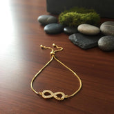 Infinity Gold Bracelet Cosmia