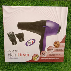 Hair Dryer - 5000W - RE-2036 Cosmia.pk
