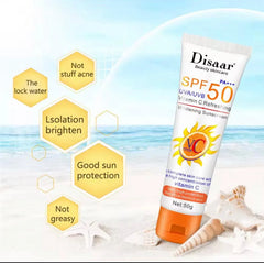 Disaar Sunscreen SPF50 PA+++ UVA/UVB Vitamin C Refreshing Protection Disaar