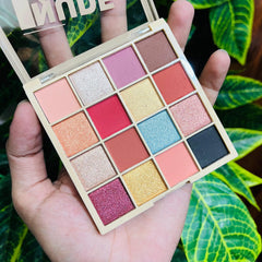 Gege Moon 16 Colors Nude Eyeshadow Palette Gege Moon