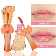 ROMANTIC MAY Magic Cute Little Foot Design Lip Gloss Romantic May