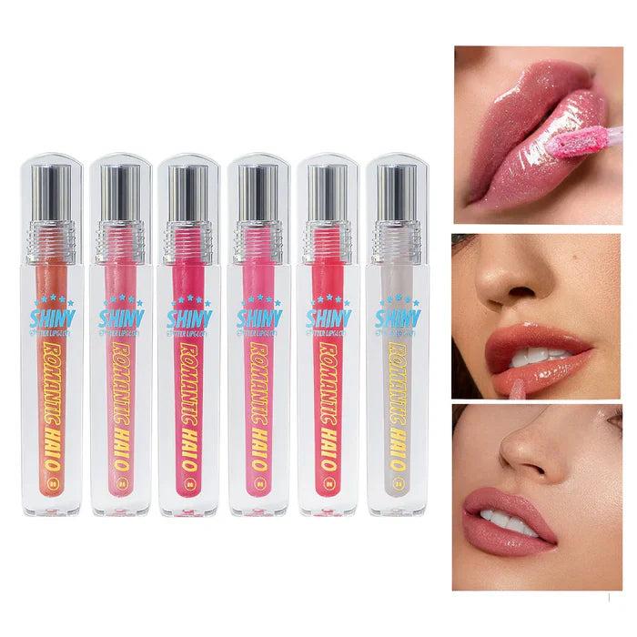 Romantic May Shiny Glitter Lip Gloss Romantic May