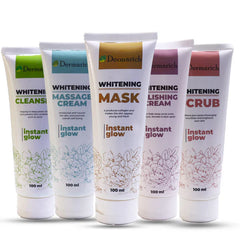 Dermarich Instant Glow Luxury Whitening Facial Kit- 5 Steps Dermarich