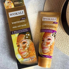 Wokali Whitening Gold Caviar Peel‑Off Mask – 130ml Wokali