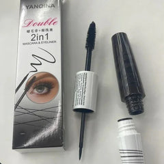 YANQINA Long Lasting Double 2in1 Mascara & Eyeliner Yanqina