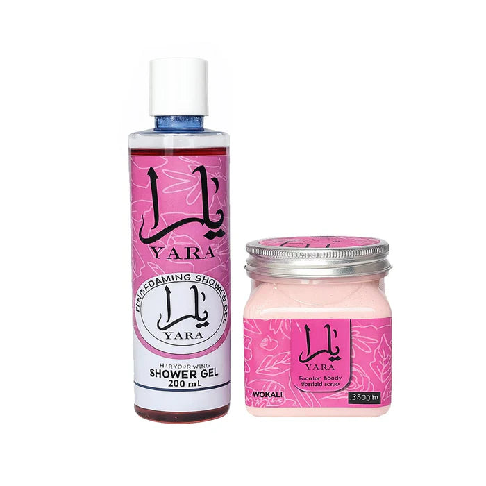 Yara Hydrating Shower Gel & Scrub Yara