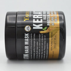 Yardlie Professional Keratin Hair Mask - 500ml For All Hair Types Yardlie