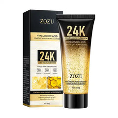 ZOZU 24K Gold Hyaluronic Acid Facial Cleanser 100g Zozu
