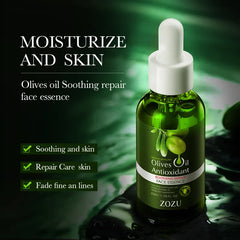 ZOZU Natural Olive Oil Soothing and Repairing Facial Serum 30ml Zozu