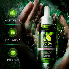 ZOZU Natural Olive Oil Soothing and Repairing Facial Serum 30ml Zozu
