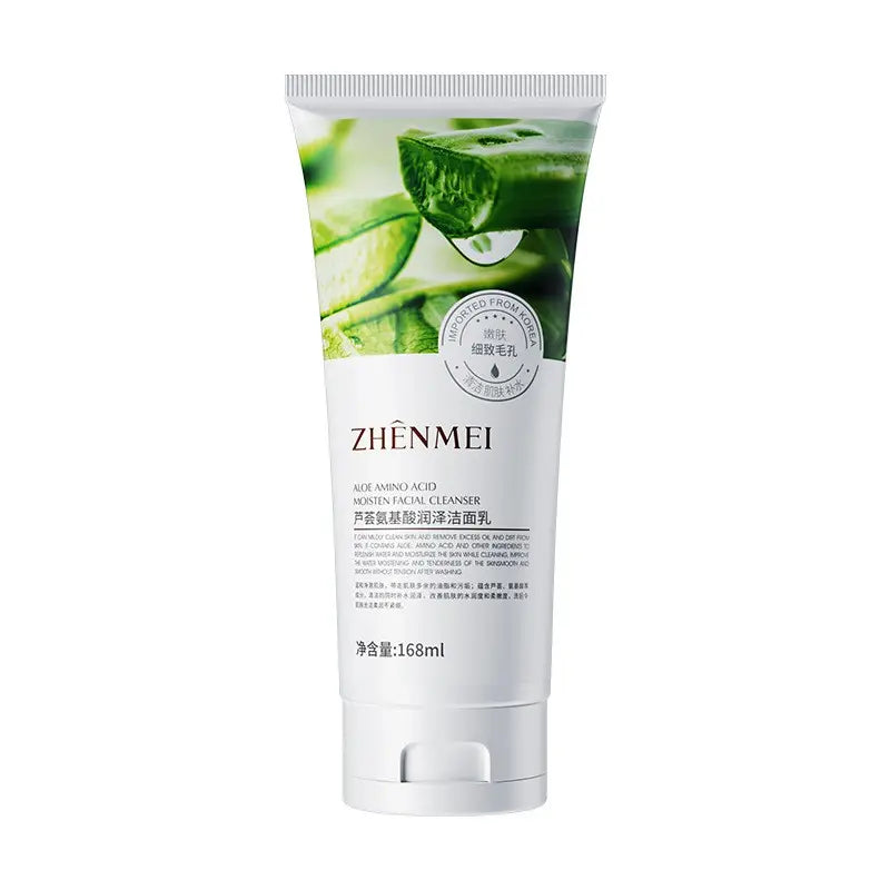 ZHENMEI Aloe Amino Acid Moisturizing Facial Cleanser 168ml ZHENMEI