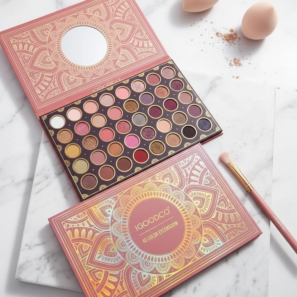 IGOODCO Mandala Eyeshadow Palette - 40 Colors IGOODCO
