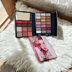 BELZGMEE 2 Fold Book kit Eyeshadow, Lipstick, Eyebrow, Blush BELZGMEE
