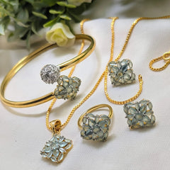 Zircon Combo Set AD – Adjustable Ring & Kara Cosmia