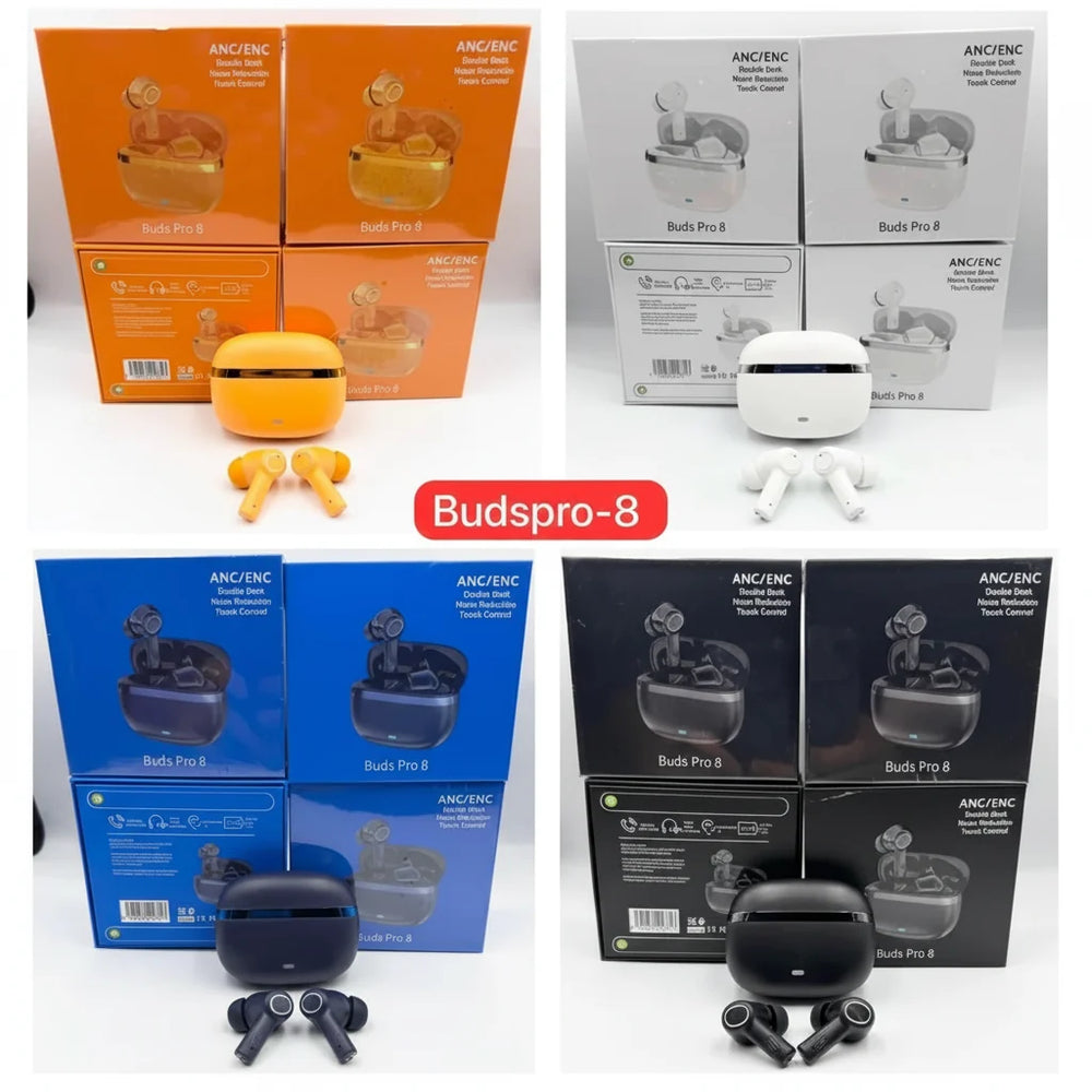Buds Pro 8 Wireless Earbuds With ANC / ENC Double Dark Noise Buds Pro 8