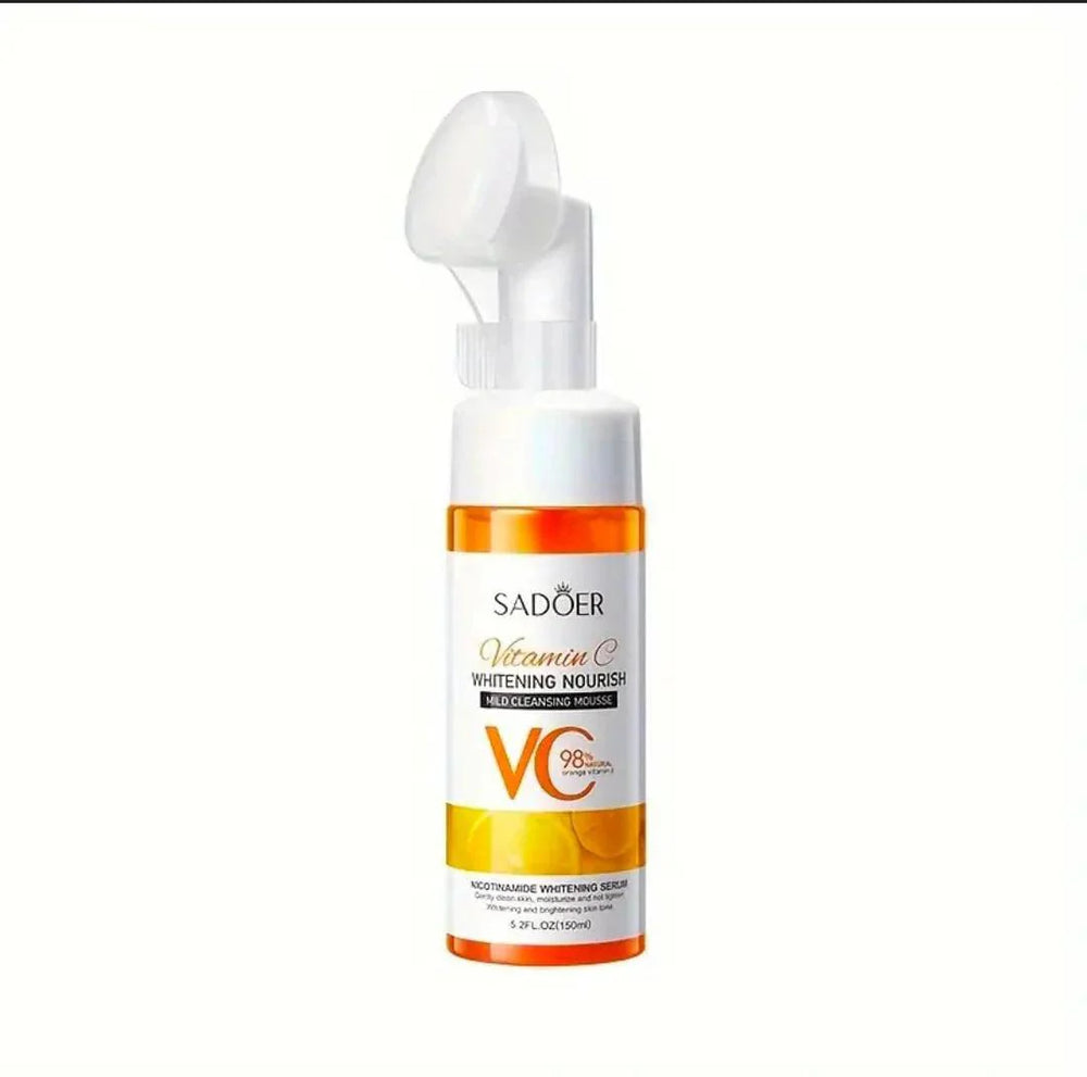 Sadoer Vitamin C Whitening Nourishing Mild Cleansing Mousse 150ml Sadoer