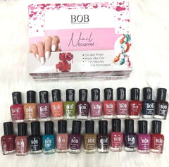BOB Nail Polish Permanent – Pack of 24 Bob
