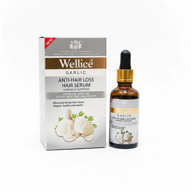 Wellice Garlic Anti Hair Loss Hair Serum - 50ml Wellice
