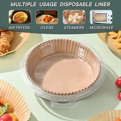 Air Fryer Baking Paper - 50Pcs Cosmia.pk