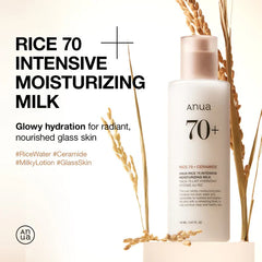 Anua Rice 70 Intensive Moisturizing Milk - 150ml Anua