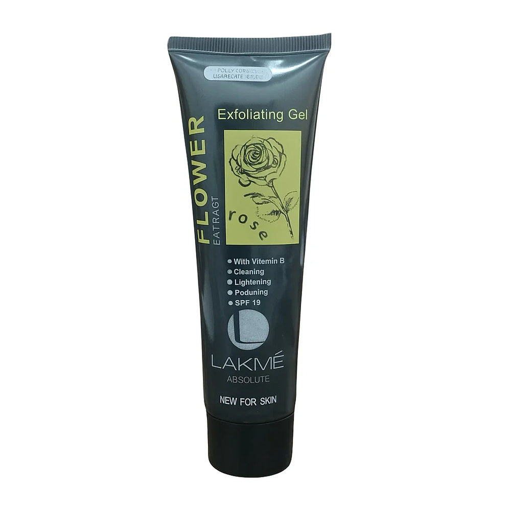 Lakme Rose Face & Body Exfoliating Gel - 100g Lakme