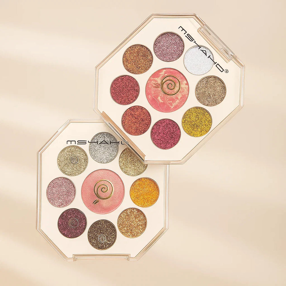 MSYAHO Glitter Eyeshadow & Blusher – 2-in-1 Glow & Glam Combo MSYAHO
