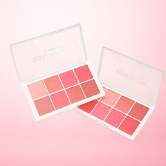 Blusher All-in-One 8-Color Matte Blush Palette Msyaho