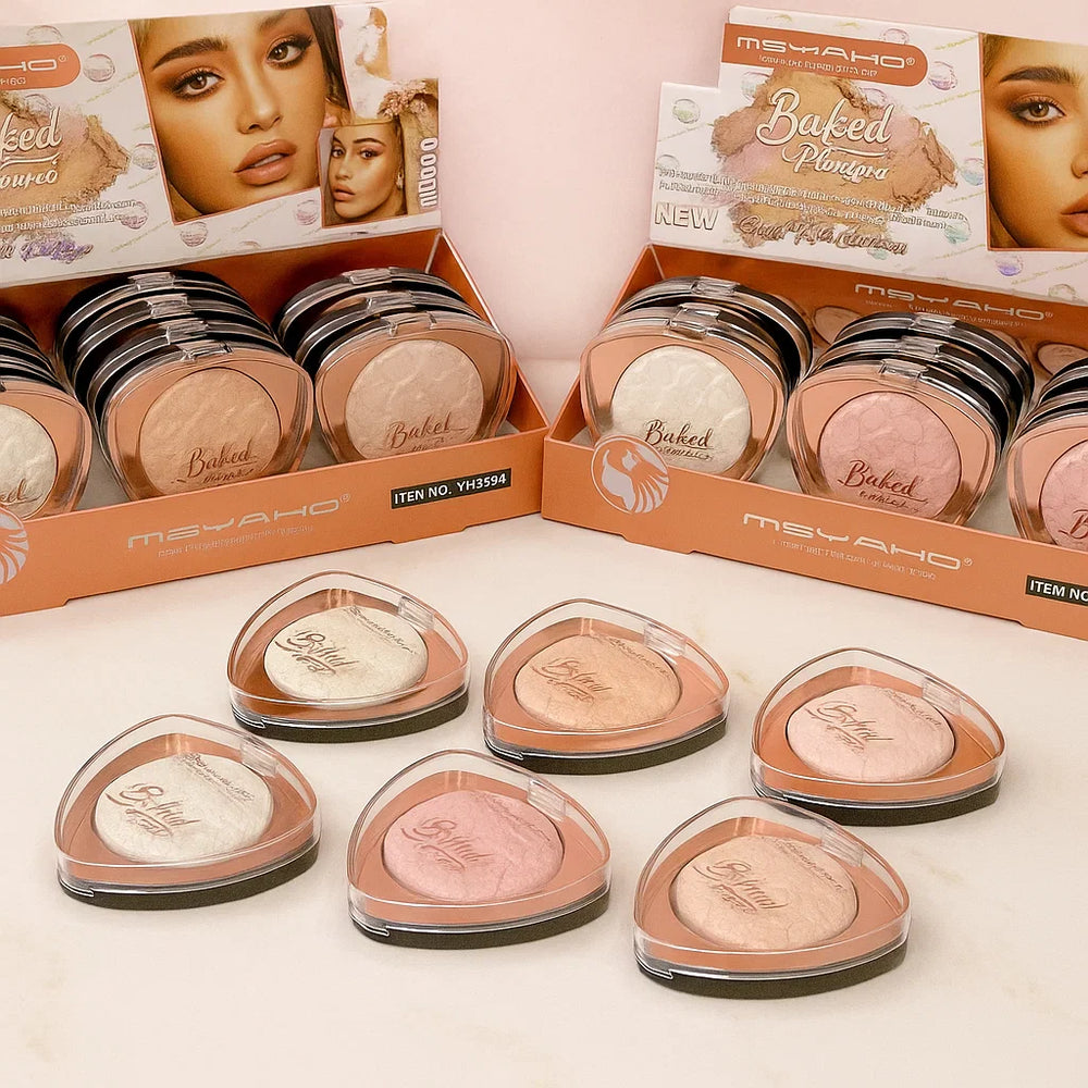 MSYAHO 6 Pcs Baked Highlighter Set MSYAHO